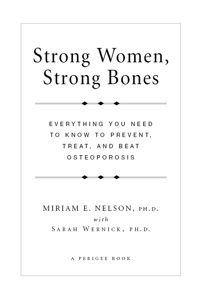 Praise for Dr Miriam E Nelsons Strong Women series Strong Women Strong - photo 1