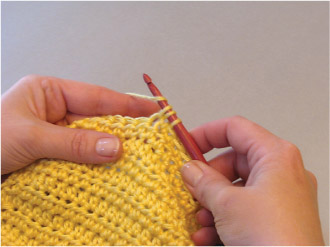 Half double crochet made Double Crochet dc Yarn over then insert hook - photo 10