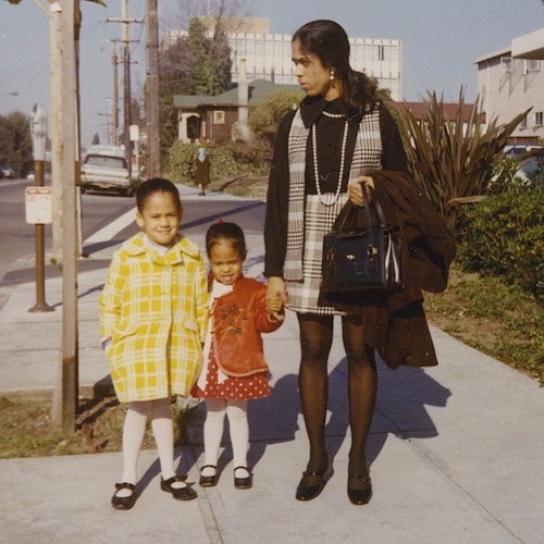 Shyamala Gopalan Harris with her daughters Kamala and Maya Source Instagram - photo 5