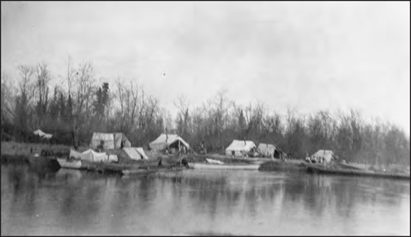 Camp along the Koyukuk River Wiseman Alaska six miles 97 kilometres from - photo 2