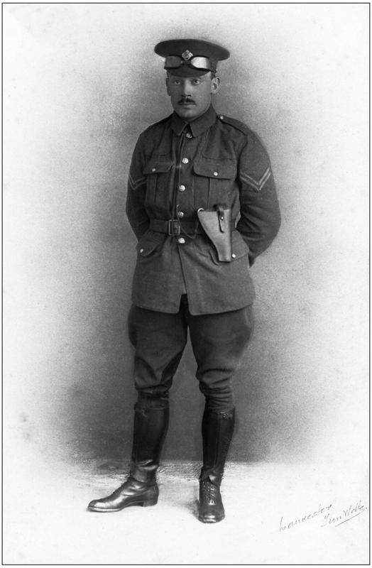 Arthur Beecroft in his army uniform c 1915 Those heroes that shed their - photo 1