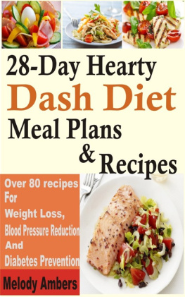 Melody Ambers - 28-Day Hearty Dash Diet Meal Plan & Recipes