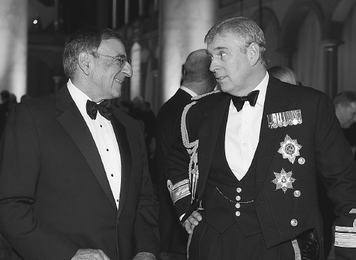 Andrew Prince His Royal Highness in a rare photograph next to someone - photo 4