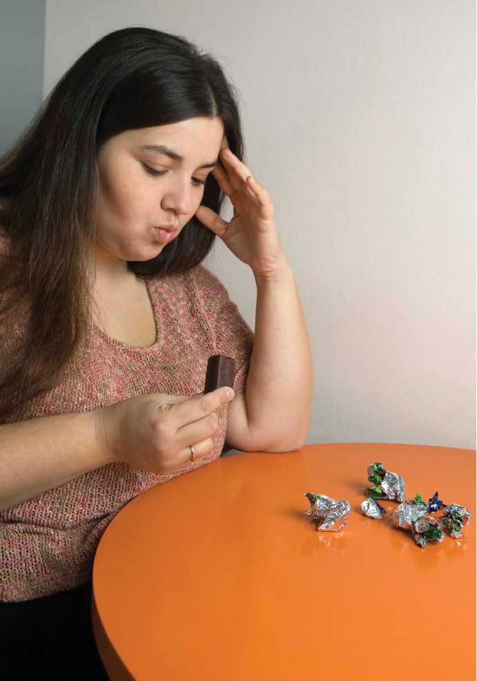 Binge eating disorder also known as compulsive overeating affects about four - photo 5