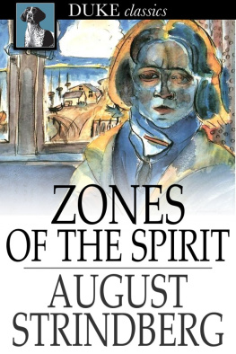 August Strindberg - Zones of the Spirit: A Book of Thoughts