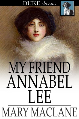 Mary MacLane - My Friend Annabel Lee