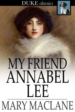 Mary MacLane My Friend Annabel Lee