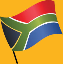 The flag of South Africa is the only national flag in the world to have six - photo 7