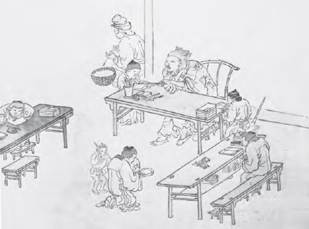 Fig 1 A Village School by Zhang Hong dated 1649 From James Cahill The - photo 1