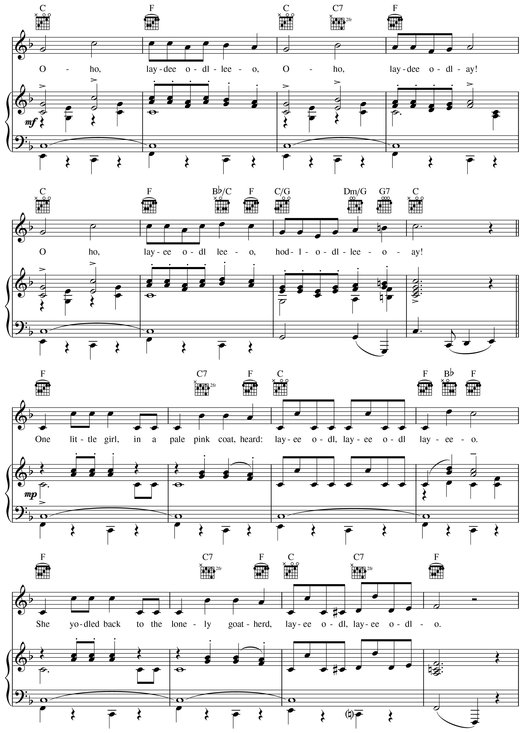 MARIA Lyrics by OSCAR HAMMERSTEIN II Music by RICHARD RODGERS - photo 25
