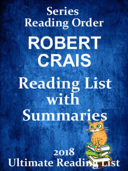 Albie Berk - Robert Crais: Best Reading Order--with Summaries & Checklist