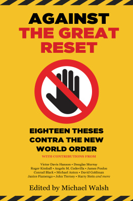 Walsh Michael - Against the Great Reset