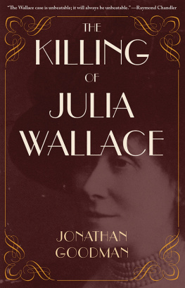 Jonathan Goodman - The Killing of Julia Wallace