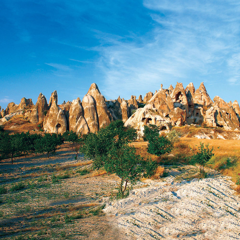 Turkeys Goreme National Park is home to rock formations called fairy chimneys - photo 6