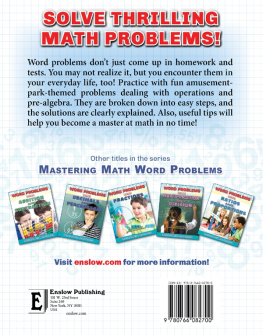 Zella Williams - Word Problems Using Operations and Algebraic Thinking