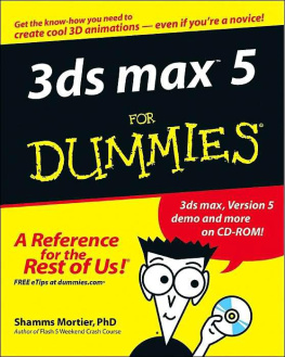 Shamms Mortier 3ds Max 5 for Dummies