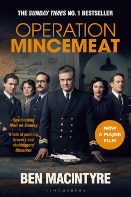 Ben Macintyre Operation Mincemeat