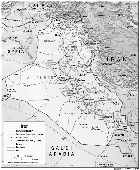 CIA Iraq Physiography 2008 Source United States Central Intelligence Agency - photo 3