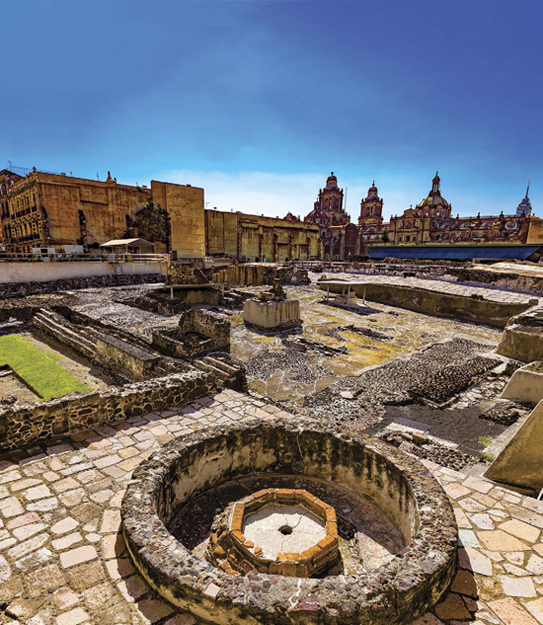 The present-day ruins of Tenochtitln can help to give you an idea of how big - photo 7