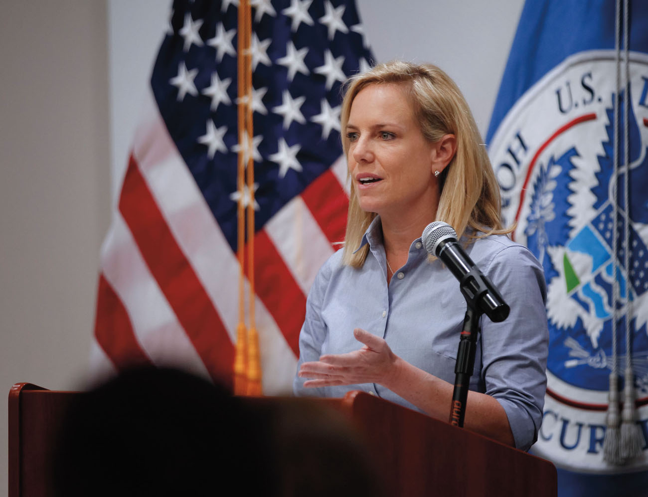 President Donald Trump appointed Kirstjen Nielsen secretary of DHS in 2017 - photo 7