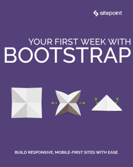 Syed Fazle Rahman Your First Week With Bootstrap