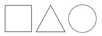 The pictures above are examples of Geometricshapes and the picture below are - photo 7