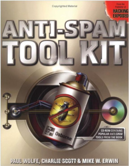 Paul Wolfe - Anti-Spam Tool Kit