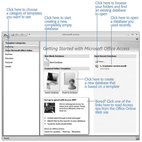 Figure 1-1 The Getting Started page is a bit of a cross between a Windows - photo 3