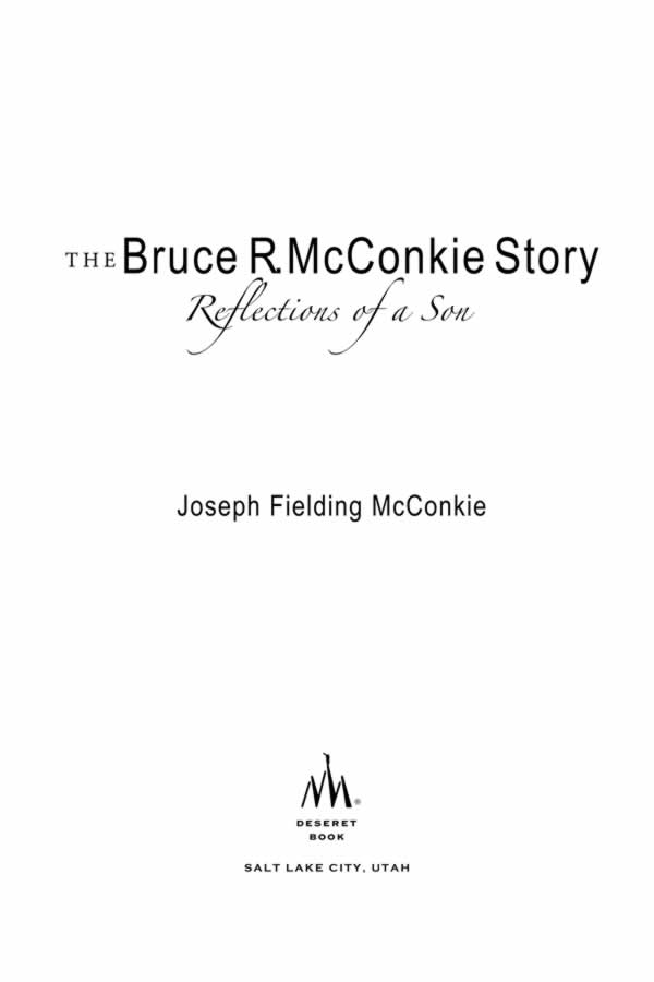 2003 Joseph Fielding McConkie All rights reserved No part of this book may be - photo 2