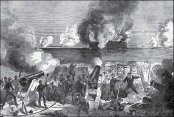 As illustrated in this April 27 1861 woodcut the bombardment of Fort Sumter - photo 4