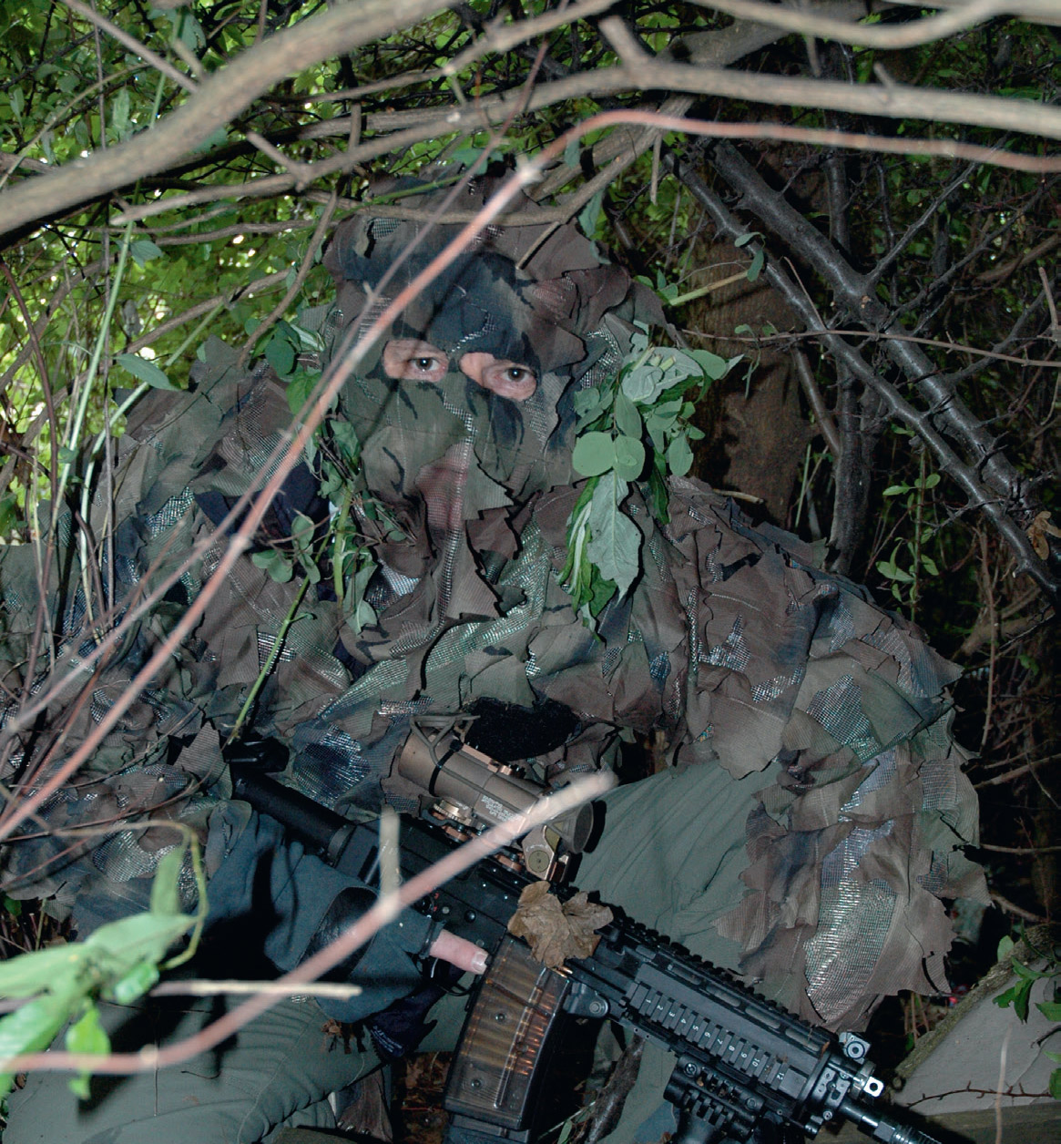 Manning a CROP Covert Rural Observation Point awaiting a meeting of rival - photo 16