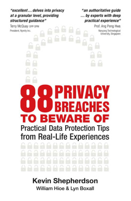 Kevin Shepherdson - 88 Privacy Breaches to Beware Of: Practical Data Protection Tips from Real-Life Experiences