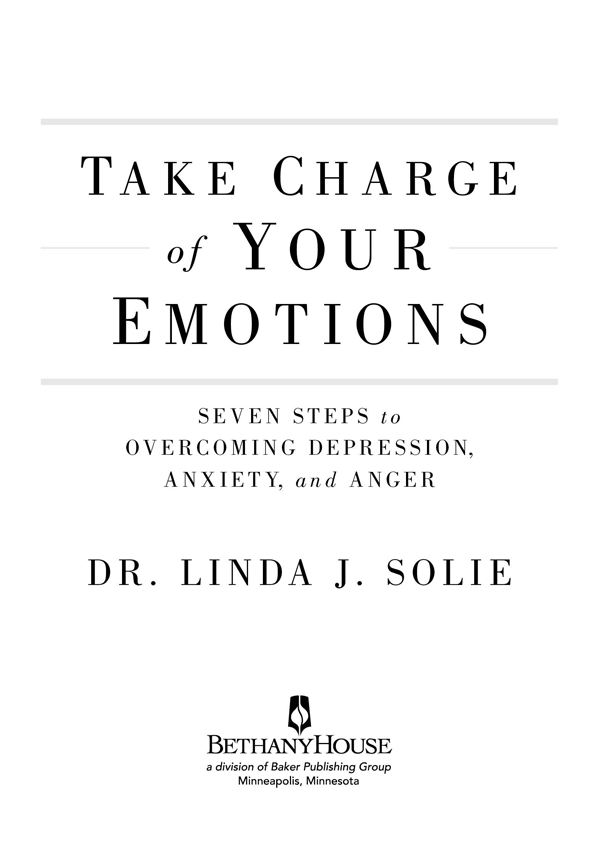 2013 by Linda J Solie Published by Bethany House Publishers 11400 Hampshire - photo 1