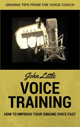 John Little Voice Training--How to Improve Your Singing Voice Fast. Singing Tips From the Voice Coach