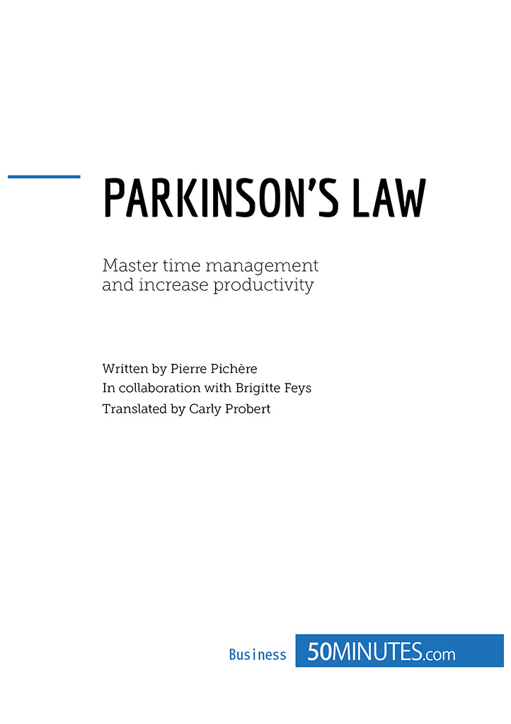 Parkinsons Law Key information Name Parkinsons Law Uses public - photo 2