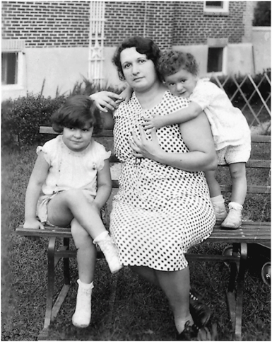 Ronnie with her mother Sarah and sister Irene New York City 1930 - photo 5