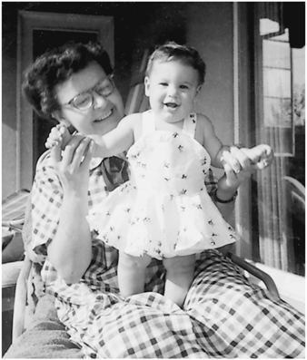 Ronnie and baby Lisa at home in North Hollywood California 1954Gilbert - photo 10