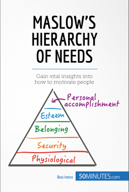 50MINUTES - Maslows Hierarchy of Needs: Gain vital insights into how to motivate people