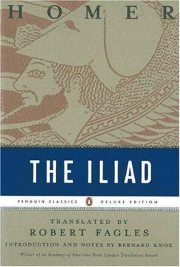 Homer The Iliad (Penguin Classics Deluxe Edition)