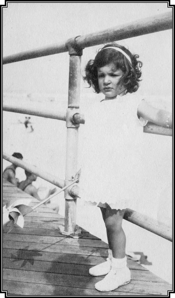 Maxine at age four on the boardwalk in Atlantic City New Jersey Kumin Family - photo 3