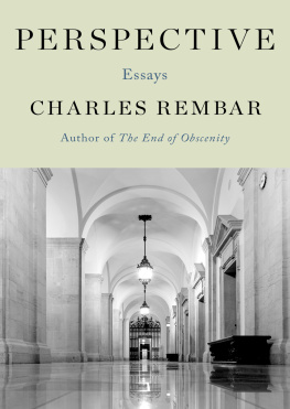 Charles Rembar - Perspective