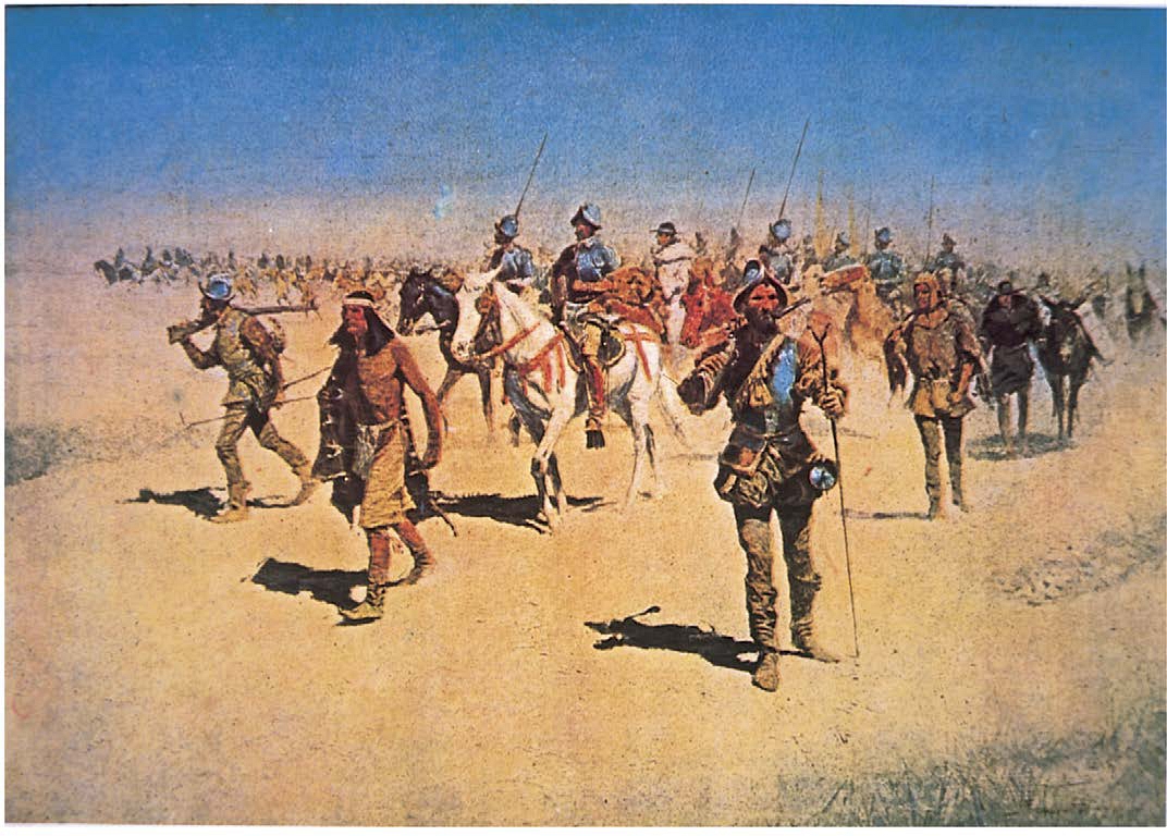 Explorer Francisco Vsquez de Coronado and his soldiers crossed the southwestern - photo 3