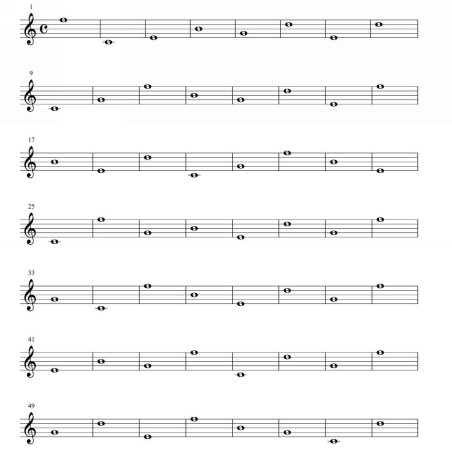 Answer Sheet to Day 1 Test Day 2 Read Music Notes Fast Step 2 Treble Clef - photo 8