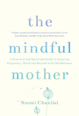 Naomi Chunilal The Mindful Mother: A Practical and Spiritual Guide to Enjoying Pregnancy, Birth, and Beyond with Mindfulness