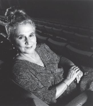 Beate Sirota Gordon in the auditorium of the New York Asia Society 1987 - photo 1