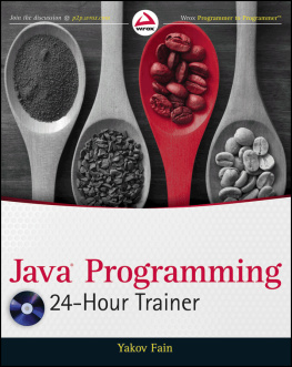 Yakov Fain - Java Programming 24-Hour Trainer