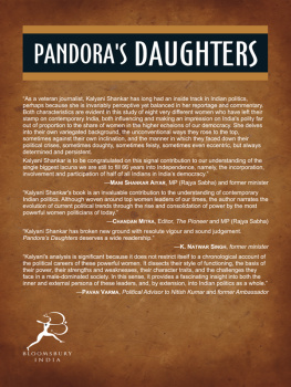 Kalyani Shankar - Pandoras Daughters