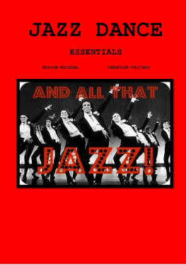 Lorraine Person-Kriegel - Jazz Dance Today Essentials