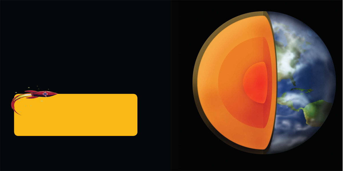 Earths Layers Inner core 800 miles 1290 kilometers thickOuter core 1400 - photo 3