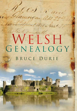 Bruce Durie - Welsh Genealogy